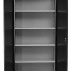 PROREGAL Stahlschrank Bee | HxBxT 195x92x60 Cm | Grau-Schwarz -Vidaxl Verkäufe aa0f1cb8 b8ea 4e60 822e a0bd2c51d2d6