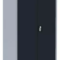 Lullmann Stahl-Aktenschrank Metallschrank Abschließbar Büroschrank Lichtgrau/Blau 750 X 800 X 383 Mm 530301 -Vidaxl Verkäufe aad985ca 6f83 4412 a839 eccd06b69ccc