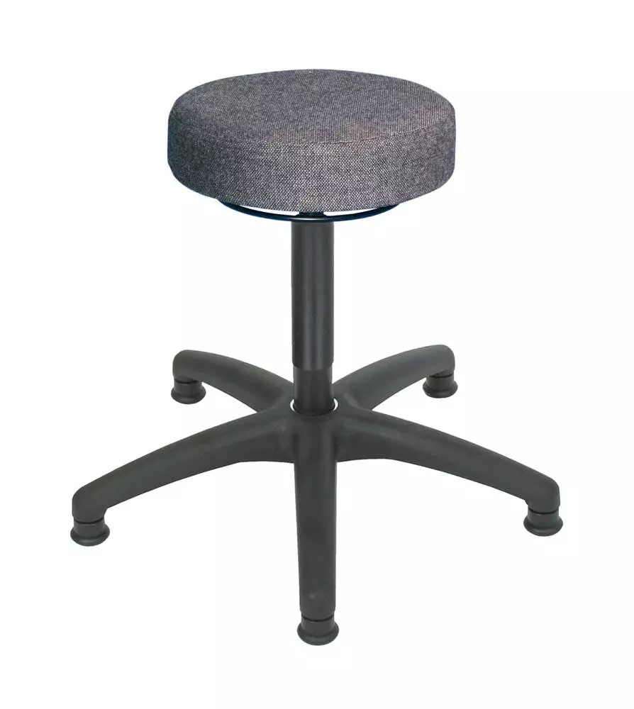 PROREGAL Arbeitsstuhl Arlington Mit Asynchron-Mechanik | Bodengleiter | Polster Anthrazit 9 PROREGAL Arbeitsstuhl Arlington Mit Asynchron-Mechanik | Bodengleiter | Polster Anthrazit – Bild 7