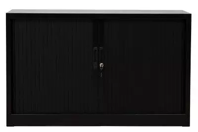 PROREGAL Rollladenschrank Weasel | 5 Ordernhöhen | HxBxT 195x120x46 Cm | Schwarz 6 PROREGAL Rollladenschrank Weasel | 5 Ordernhöhen | HxBxT 195x120x46 Cm | Schwarz – Bild 4