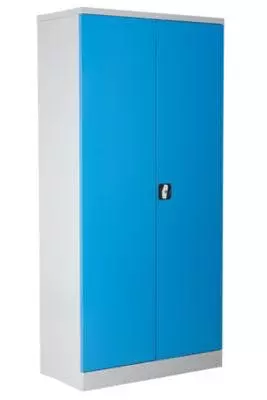 PROREGAL Stahlschrank Bee | HxBxT 195x92x50 Cm | Grau-Lichtbau 8 PROREGAL Stahlschrank Bee | HxBxT 195x92x50 Cm | Grau-Lichtbau – Bild 6