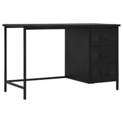 Lullmann Stahl-Schreibtisch Für Unterbaucontainer (310320/310330) 160x80cm Schwarz-Buche 310161 -Vidaxl Verkäufe af1b06a6 3e0a 4c76 b29e 309181394bab