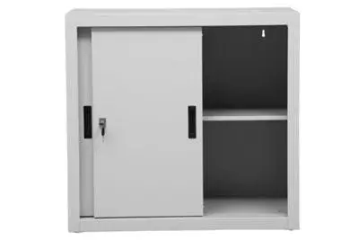 PROREGAL Schiebetürenschrank Ant | 2 Ordernhöhen | HxBxT 75x80x45 Cm | Grau 9 PROREGAL Schiebetürenschrank Ant | 2 Ordernhöhen | HxBxT 75x80x45 Cm | Grau – Bild 7