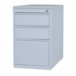 Lullmann Büro Standcontainer Bürocontainer Mit Hängeregistratur 75x46x79cm Lichtgrau 509400