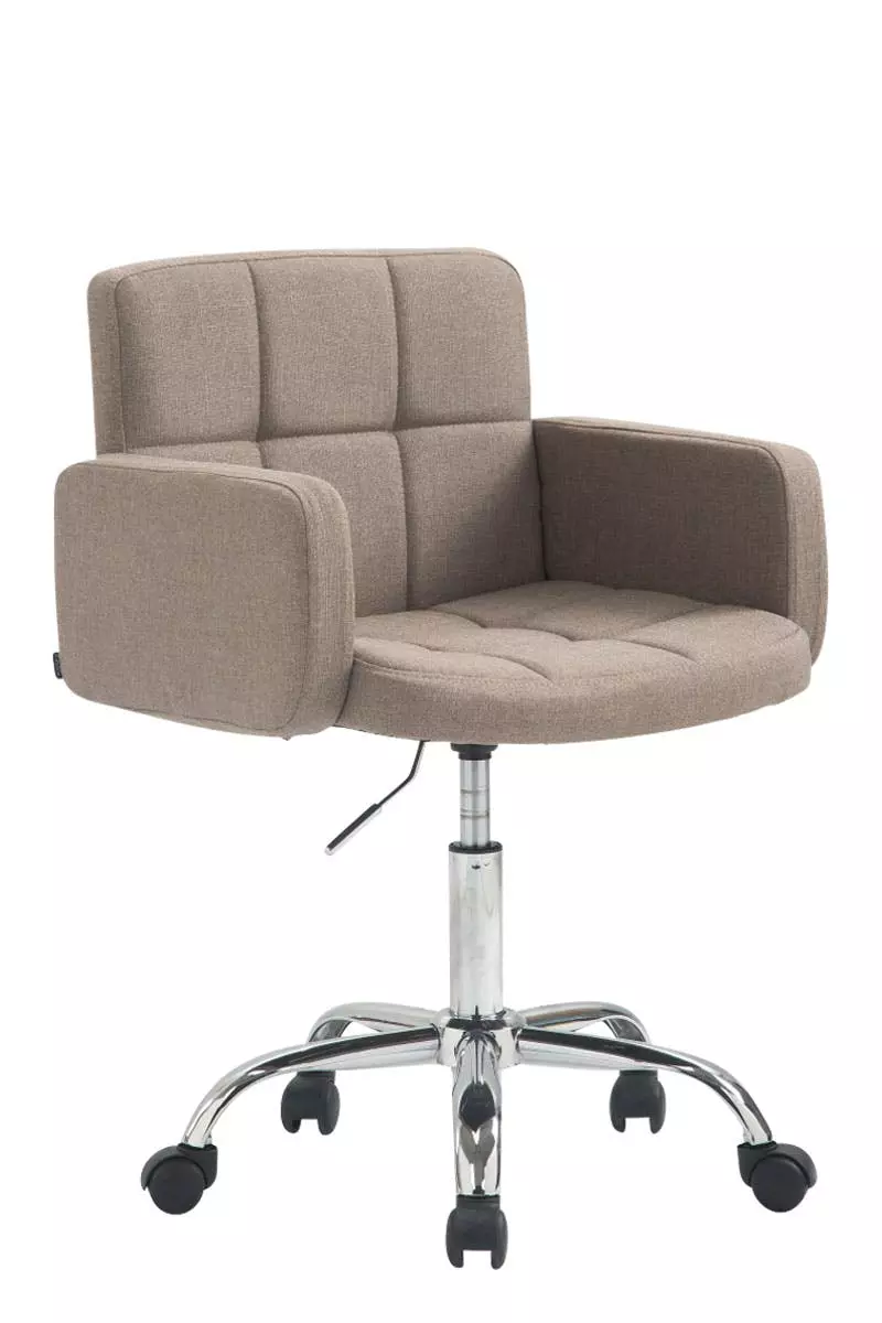 CLP Arbeitshocker Los Angeles Stoff Taupe 3 CLP Arbeitshocker Los Angeles Stoff Taupe