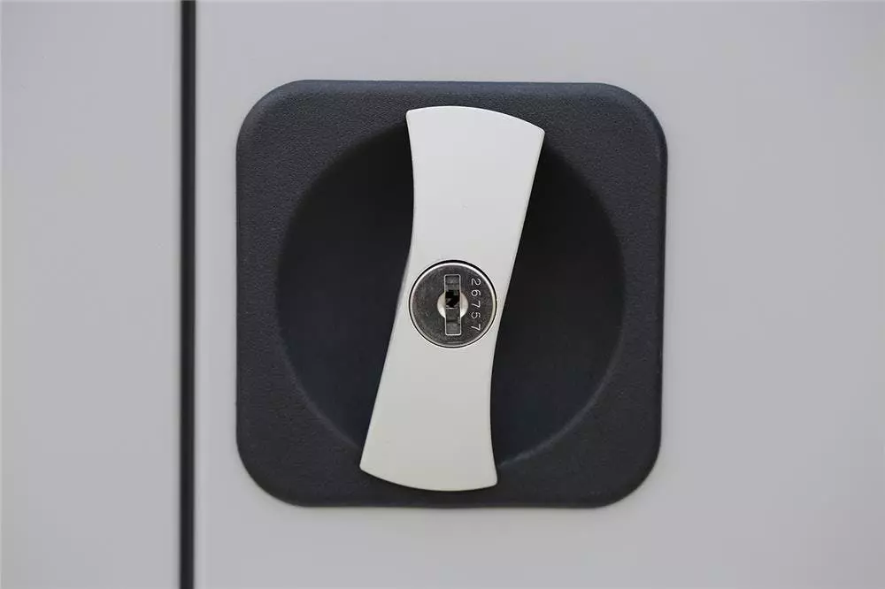 Lullmann Stahl-Aktenschrank Mehrzweckschrank Metallschrank Abschließbar Weiß 750 X 800 X 383 Mm 530307 9 Lullmann Stahl-Aktenschrank Mehrzweckschrank Metallschrank Abschließbar Weiß 750 X 800 X 383 Mm 530307 – Bild 7