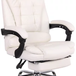 CLP Bürostuhl Oxygen Kunstleder Weiß