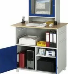 Null PC-Schrank, HxBxT 1100x720x660mm, Auszugboden, Schublade, 4 Lenkrollen, Korpus RAL7035, Front RAL7035, Platte Buche 11 Null PC-Schrank, HxBxT 1100x720x660mm, Auszugboden, Schublade, 4 Lenkrollen, Korpus RAL7035, Front RAL7035, Platte Buche -Vidaxl Verkäufe b5b14b24 8055 410a 86e2 59f071d0095b 1