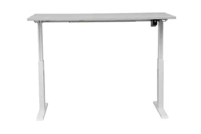 PROREGAL Elektrisch Höhenverstellbarer Schreibtisch Zebra | HxBxT 70-116x180x80 Cm | Weiß-Grau 8 PROREGAL Elektrisch Höhenverstellbarer Schreibtisch Zebra | HxBxT 70-116x180x80 Cm | Weiß-Grau – Bild 6