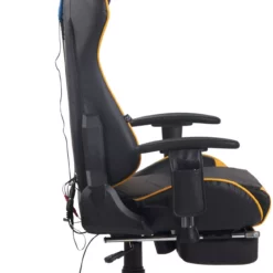 CLP Bürostuhl Turbo XFM Kunstleder Schwarz/gelb -Vidaxl Verkäufe b75d6a48 1bb9 4e3d 95cc fd5cd635e8da