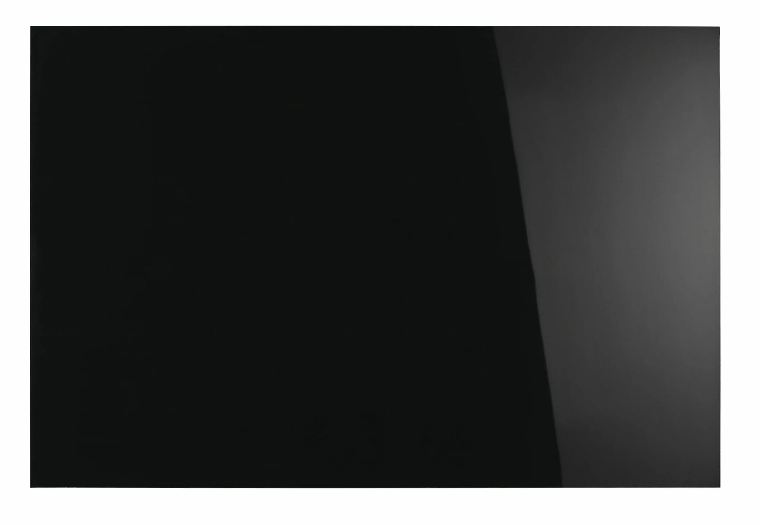 Null Design-Glasboard, Magnetisch, Tief-schwarz 4 Null Design-Glasboard, Magnetisch, Tief-schwarz – Bild 2