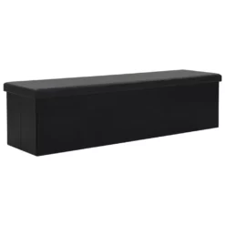 VidaXL Faltbare Sitzbank Kunstleder 110×38×38 Cm Schwarz -Vidaxl Verkäufe b857f589 e6f2 4b04 83ab a58f7f0c6774 2