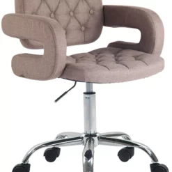 CLP Arbeitshocker Dublin Stoff Taupe