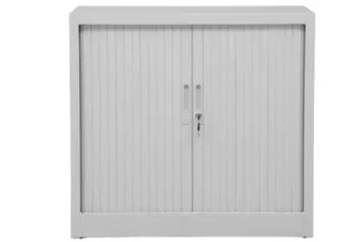 PROREGAL Rollladenschrank Weasel | 2 Ordernhöhen | HxBxT 75x120x46 Cm | Schwarz 6 PROREGAL Rollladenschrank Weasel | 2 Ordernhöhen | HxBxT 75x120x46 Cm | Schwarz – Bild 4