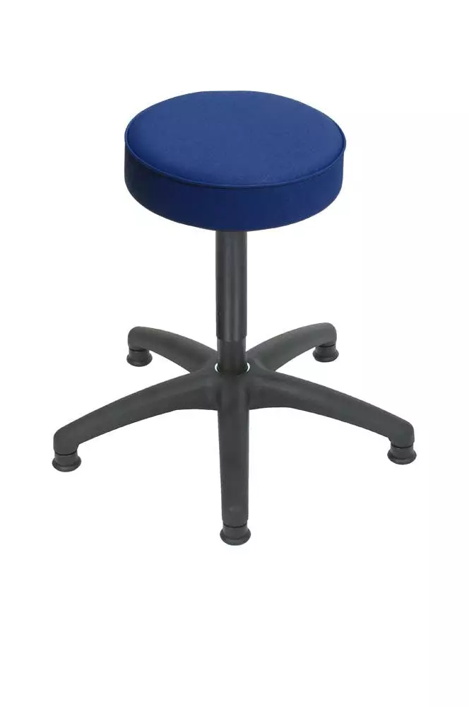 PROREGAL Klassischer Hocker Portland Mit Rollen | Kunstlederpolsterung In Grün | Breites Breites Fußkreuz 4 PROREGAL Klassischer Hocker Portland Mit Rollen | Kunstlederpolsterung In Grün | Breites Breites Fußkreuz – Bild 2