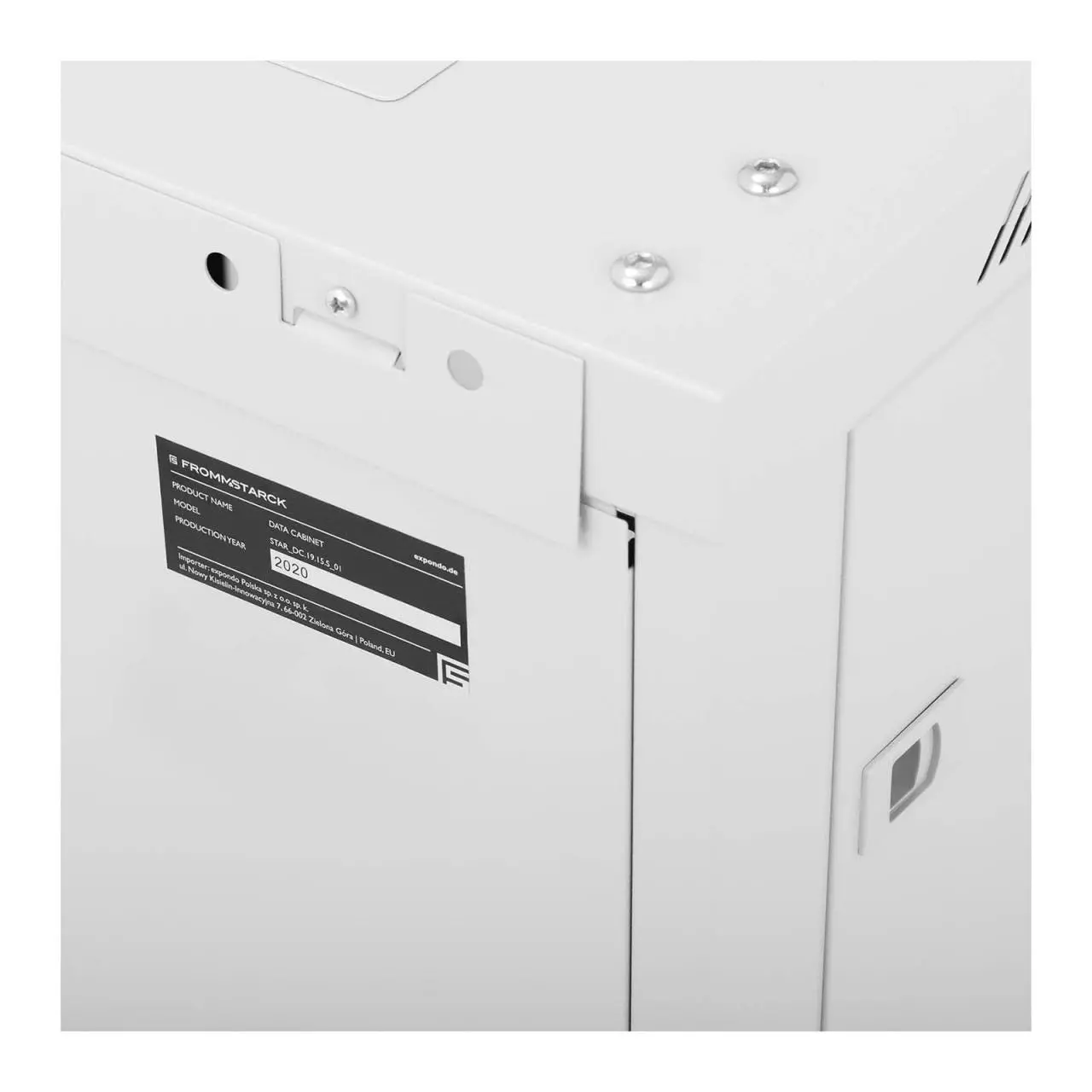 Null Fromm & Starck Serverschrank - 19 Zoll - 15 HE - Abschließbar - Bis 60 Kg - Grau 8 Null Fromm & Starck Serverschrank - 19 Zoll - 15 HE - Abschließbar - Bis 60 Kg - Grau – Bild 6