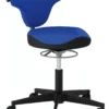Mayer-sitzmobel Mayer Sitzmöbel, Funktionsdrehstuhl MyTORRO SIT Mit Vitalsitz, Dunkelblau/Brillantschwarz, 1351V_756