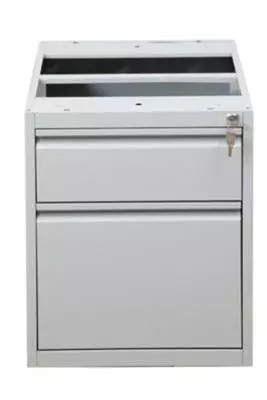 PROREGAL Unterbaucontainer Sparrow | 3 Schubladen | HxBxT 38x46x55 Cm | Grau 5 PROREGAL Unterbaucontainer Sparrow | 3 Schubladen | HxBxT 38x46x55 Cm | Grau – Bild 3