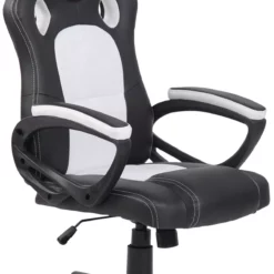 CLP Racing Bürostuhl Fire Weiß