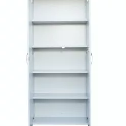 Lullmann Holz-Aktenschrank ECO Abschließbar Büroschrank Lichtgrau 1802 X 800 X 395 Mm 4 Fachböden 391260 -Vidaxl Verkäufe d0a4b68c 3eac 4d67 83cd 2570ea14d2ed