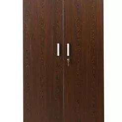 PROREGAL Aktenschrank Beetle | HxBxT 195x92x42 Cm | Silber-Wenge -Vidaxl Verkäufe d3e04458 a441 4464 88ed 009964d2b1ab