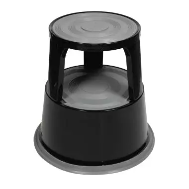 Soennecken Rollhocker 3619 Mit 3Gleitrollen Schwarz 4 Soennecken Rollhocker 3619 Mit 3Gleitrollen Schwarz – Bild 2