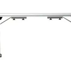 PROREGAL Klapptisch Lizard | T-Fuß-Gestell-Rund | HxBxT 75x180x80 Cm | Chrom-Grau -Vidaxl Verkäufe d866f57c 00a5 4d2e be81 5a302722f95a