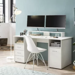 Null Möbelpartner Schreibtisch Fox | HxBxT 86x150x70 Cm | Weiß Von PROREGAL -Vidaxl Verkäufe d915d65b e9a7 4f6c bb29 4c4d0a137361 scaled