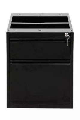 PROREGAL Unterbaucontainer Sparrow | 2 Schubladen | HxBxT 38x46x55 Cm | Grau 6 PROREGAL Unterbaucontainer Sparrow | 2 Schubladen | HxBxT 38x46x55 Cm | Grau – Bild 4