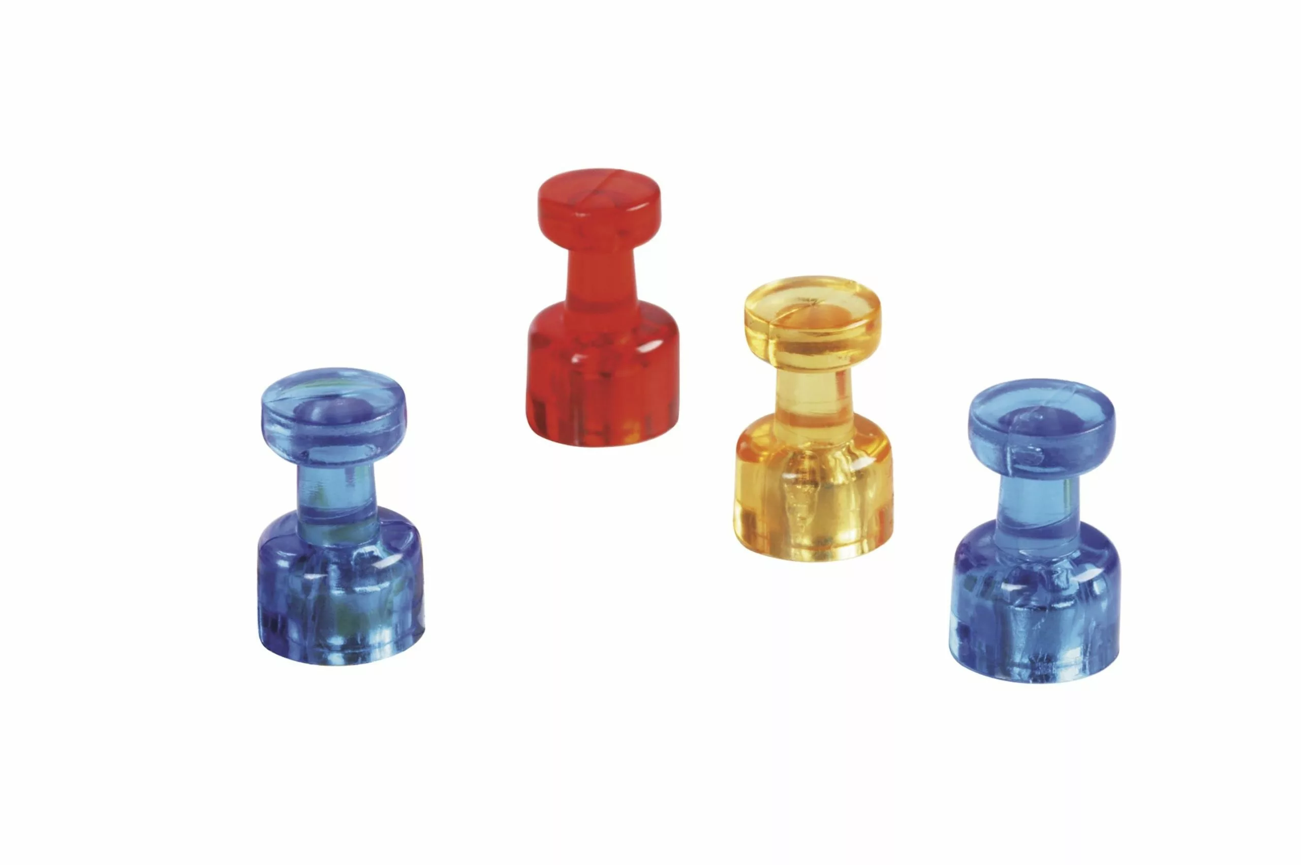 Null Memohalter, Magnetisch Rot 4 Null Memohalter, Magnetisch Rot – Bild 2