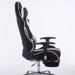 CLP Racing Bürostuhl Limit V2 Stoff Mit Fußablage Schwarz/weiß -Vidaxl Verkäufe dbf97246 31e4 46ad 8836 2fc782163cb0