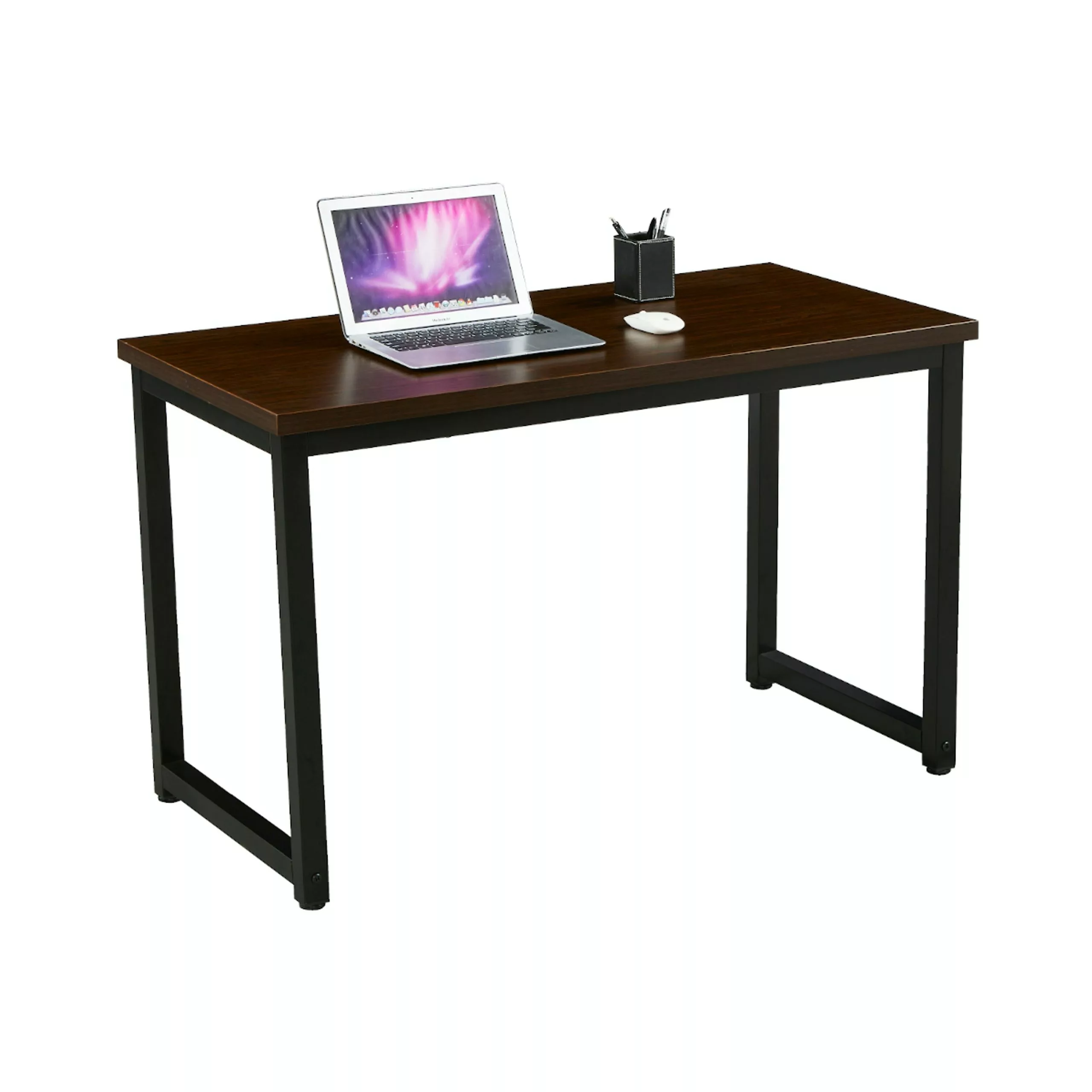 VIDAXL Französischer Holz-Schreibtisch Mit Geschwungenen Beinen 5 Schubladen 4 VIDAXL Französischer Holz-Schreibtisch Mit Geschwungenen Beinen 5 Schubladen – Bild 2