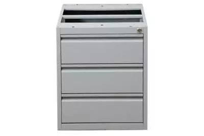 PROREGAL Unterbaucontainer Sparrow | 2 Schubladen | HxBxT 38x46x55 Cm | Grau 7 PROREGAL Unterbaucontainer Sparrow | 2 Schubladen | HxBxT 38x46x55 Cm | Grau – Bild 5