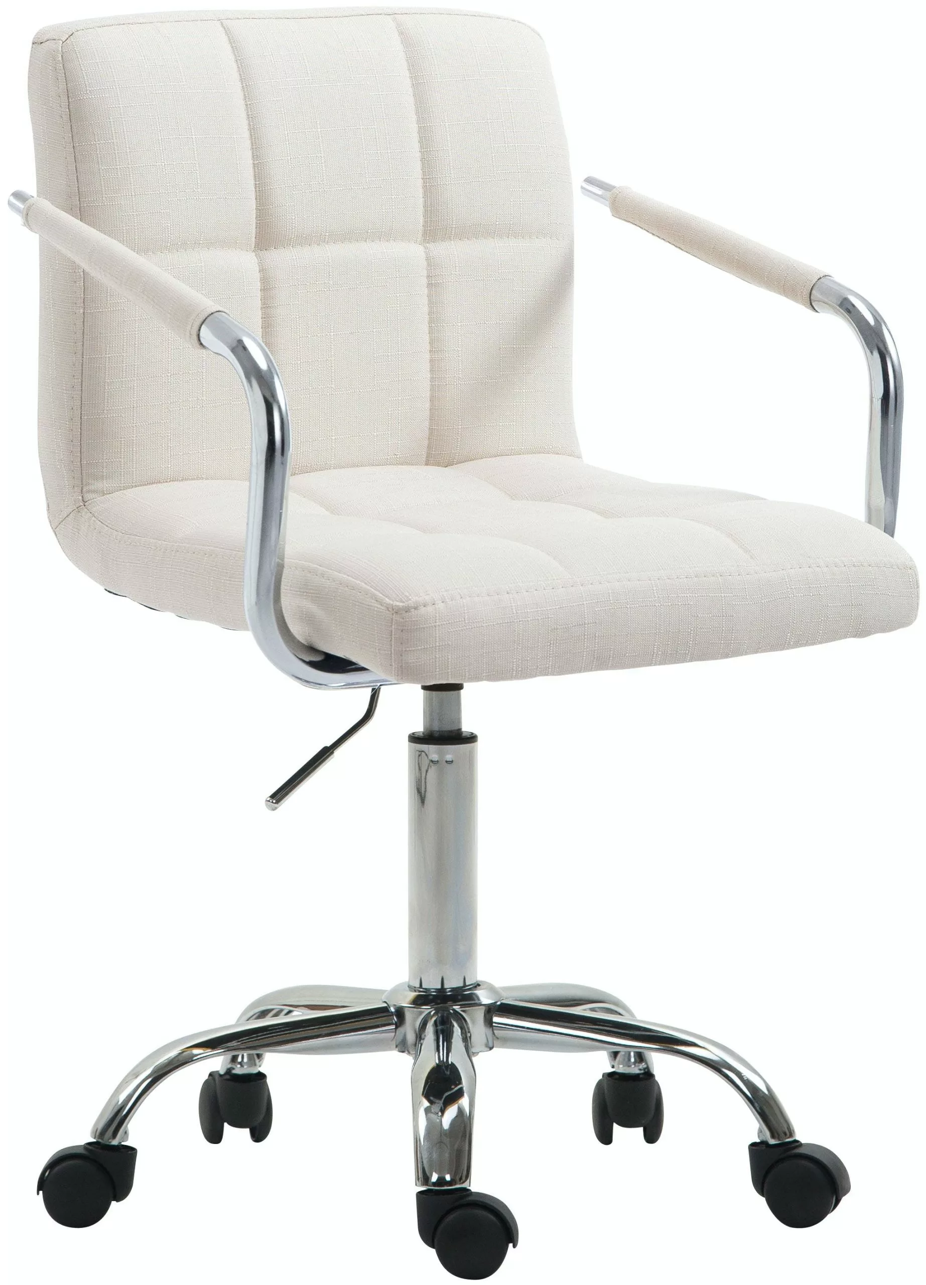 CLP Bürostuhl Lucy V2 Stoff Beige 5 CLP Bürostuhl Lucy V2 Stoff Beige – Bild 3