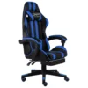 VidaXL Gaming-Stuhl Mit Fußstütze Schwarz Und Blau Kunstleder -Vidaxl Verkäufe dd388340 c0b0 4beb a692 cf7a8636250a 2