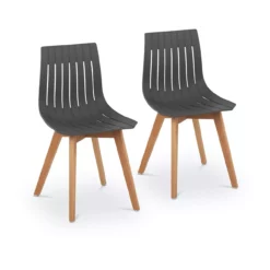 Null Fromm & Starck Stuhl - 4er Set - Bis 150 Kg - Sitzflche 46,5 X 45,5 Cm - Schwarz -Vidaxl Verkäufe dda61f05 66bb 4c49 aa6f 218e222c94b5 1