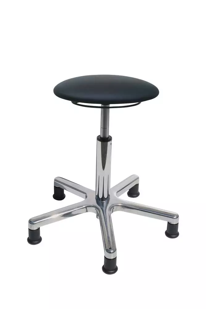 PROREGAL Drehhocker Milwaukee | Holz-Buche | Ringauslösung | Bodengleiter 7 PROREGAL Drehhocker Milwaukee | Holz-Buche | Ringauslösung | Bodengleiter – Bild 5