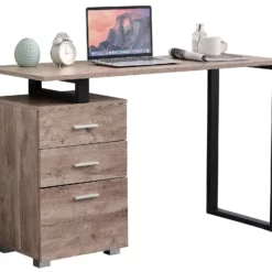 CLP Schreibtisch Stockton Hellbraun