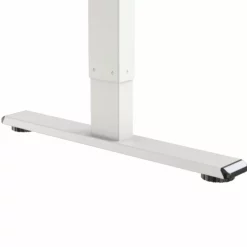 SIGMA Elektrisch Höhenverstellbarer Schreibtisch, P2-Grade Spanplatte/Metall/Kunststoff, 160x80x73.5-121 Cm, 2-Gang-Motor, Abgerundete Ecken, Weiß -Vidaxl Verkäufe e4922ade 6aab 4c71 8060 30843f37be47 scaled