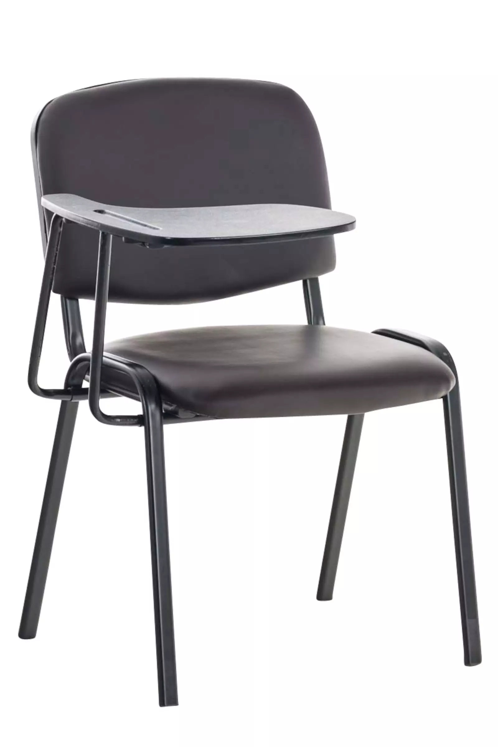 CLP 4er Set Stühle Ken Mit Klapptisch Kunstleder Braun 9 CLP 4er Set Stühle Ken Mit Klapptisch Kunstleder Braun – Bild 7