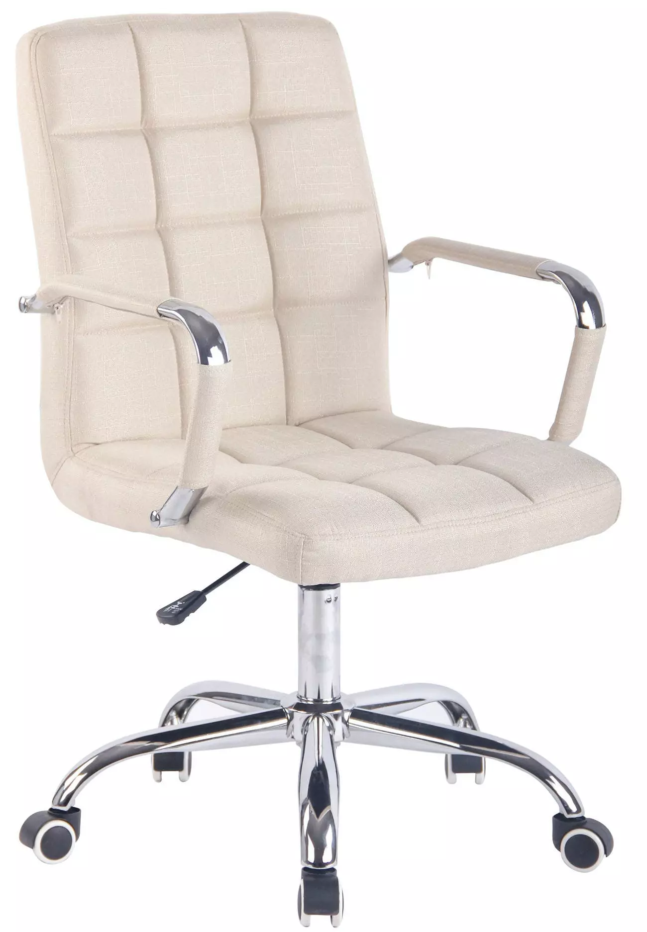 CLP Bürostuhl Deli Stoff Creme 3 CLP Bürostuhl Deli Stoff Creme