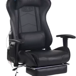 CLP Bürostuhl Turbo XFM Kunstleder Schwarz/schwarz