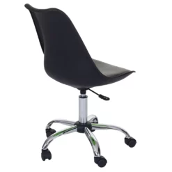 Null Drehstuhl Malmö HWC-T501, Bürostuhl Arbeitshocker, Höhenverstellbar ~ Kunstleder, Schwarz -Vidaxl Verkäufe f0509d07 f576 4402 92e8 41b7bda9de6e