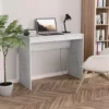 VidaXL Schreibtisch Betongrau 90x40x72 Cm Holzwerkstoff