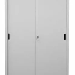 PROREGAL Schiebetürenschrank Mammut| 5 Ordnerhöhen | Metalltüren | HxBxT 195x120x45 Cm | Grau -Vidaxl Verkäufe f35c0a6c 6a85 491f 9593 e9417b2084f2