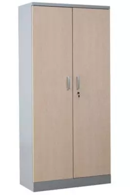 PROREGAL Aktenschrank Beetle | HxBxT 195x92x42 Cm | Silber-Ahorn 8 PROREGAL Aktenschrank Beetle | HxBxT 195x92x42 Cm | Silber-Ahorn – Bild 6
