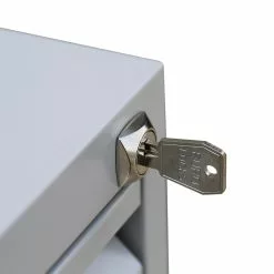 Lullmann Hängeregistratur-Schrank Aus Stahl 101x76x62cm (HxBxT) Mit 3 Schüben Lichtgrau -Vidaxl Verkäufe f7d281cd 5aff 4873 a78a 3a205c6fb971