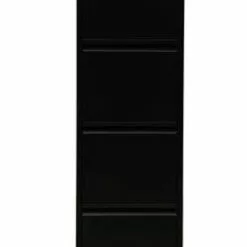 PROREGAL Hängeregistraturschrank Mare| HxBxT 132x40x62 Cm |Schwarz