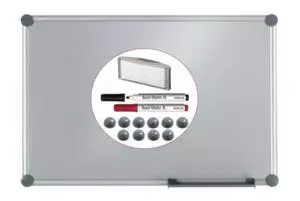 Franken Whiteboard, HxB 600x900mm, Emalliert, Magnethaftend, 2 Flügel/5 Flächen, Rahmen Alu, Silber 9 Franken Whiteboard, HxB 600x900mm, Emalliert, Magnethaftend, 2 Flügel/5 Flächen, Rahmen Alu, Silber – Bild 7