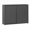 Null Möbelpartner Schiebetürenschrank Hippo | Large | HxBxT 120x160x40 Cm |Anthrazit Von PROREGAL -Vidaxl Verkäufe fa56563d 42d4 4326 a75f e907e002e24a 2